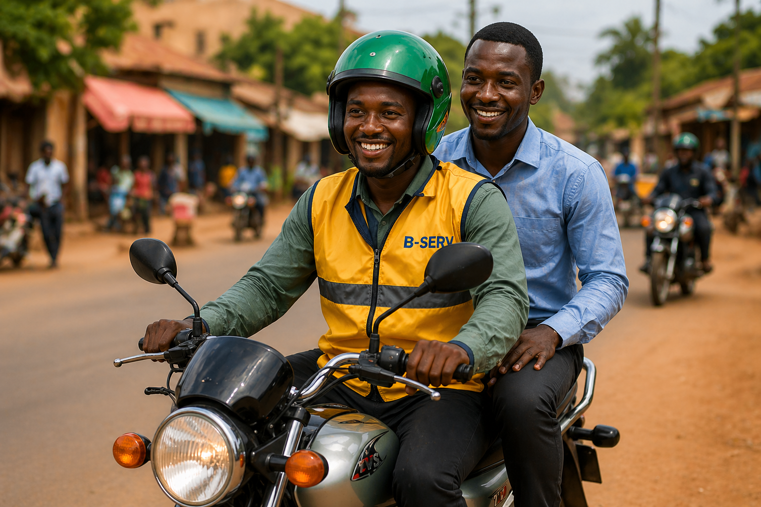 Transport moto-taxi local